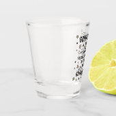 Verre A Shot Les Bons Amis Sont Comme Les Étoiles Citation Insp (Gauche)