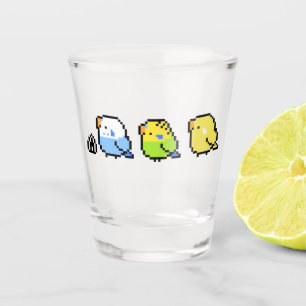Verre A Shot Les Budgies Pixel