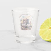 Verre A Shot Les Chats Sont Les Derniers Étudiants (Dos)