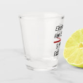 Verre A Shot Les électriciens plaisantent Funny Humour de nouve (Gauche)