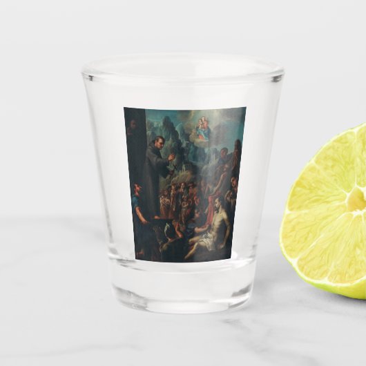 Verre A Shot Les miracles de Saint-Salvador d'Horta (Devant)