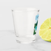 Verre A Shot Les Pitons Sainte-Lucie (Gauche)