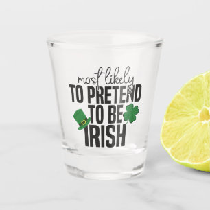 Verre A Shot Les Plus Susceptibles De Prétendre Être Irlandais