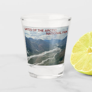 Verre A Shot Les Portes Du Parc National De L'Arctique Tirent D