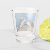 Verre A Shot Les Pouffins de Kissing (Dos)