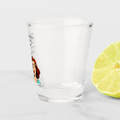 Verre A Shot Les relations sont comme Algebra Funny Quip (Droite)
