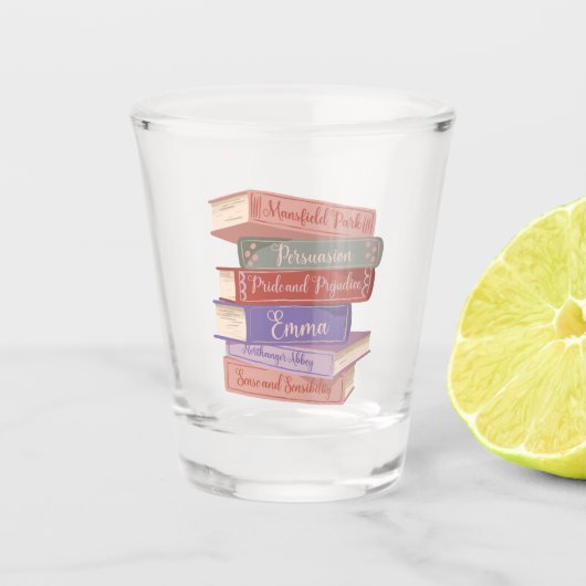 Verre A Shot Les romans de Jane Austen V (Devant)