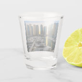 Verre A Shot Les tours de Dubaï (Dos)