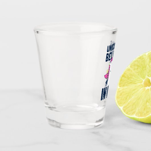 Verre A Shot Les Unicornes croient en moi (Gauche)