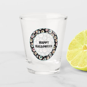 Verre A Shot Les yeux d'Halloween