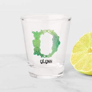 Verre A Shot LETTRE MAJUSCULE ROBE celtique D DU 16E SIÈCLE