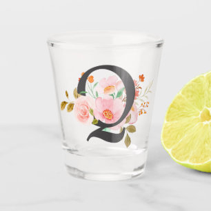 Verre A Shot Lettre Q