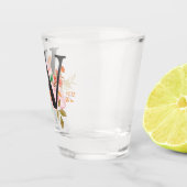 Verre A Shot Lettre W (Droite)