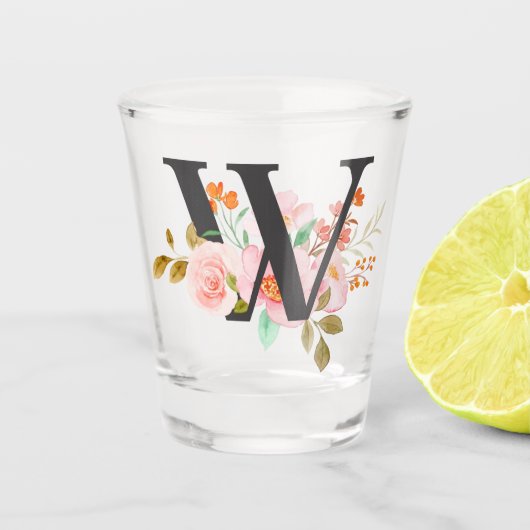 Verre A Shot Lettre W (Devant)