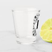 Verre A Shot Lettres d'amour "R" (Gauche)