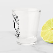 Verre A Shot Lettres d'amour "R" (Droite)