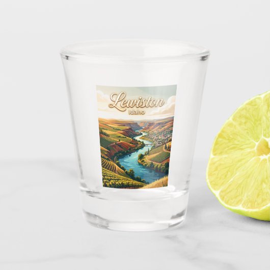 Verre A Shot Lewiston Idaho (Devant)