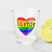 VERRE A SHOT LGBTQ + (Devant)