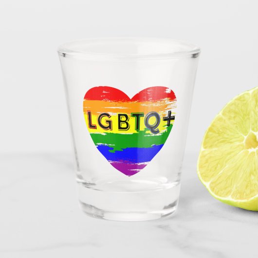 VERRE A SHOT LGBTQ + (Devant)