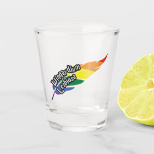 Verre A Shot LGBTQ drôle Jouer sur les mots Fierté Arc en