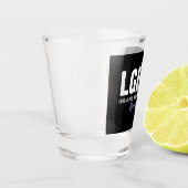 Verre A Shot LGBTQ Legs Glutes Biceps Triceps Quads Gym Lover (Gauche)