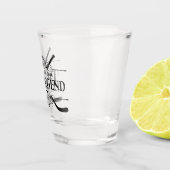 Verre A Shot L'homme, le mythe, la légende (hockey) (Droite)