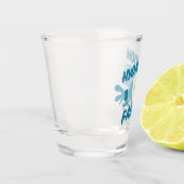 Verre A Shot L'hydratation combat le fascisme (Gauche)