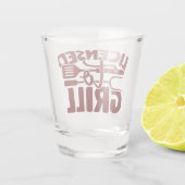 Verre A Shot Licence De Grill (Dos)