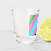 Verre A Shot Lignes colorées (Gauche)