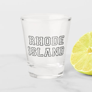 Verre A Shot L'île Rhode