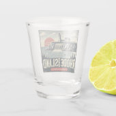 Verre A Shot L'île Rhode (Dos)
