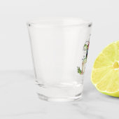 Verre A Shot L'illustration de l'anatomie de la grenouille (Gauche)