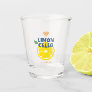 Verre A Shot Limoncello Coeur de citron moderne Favoriser la me