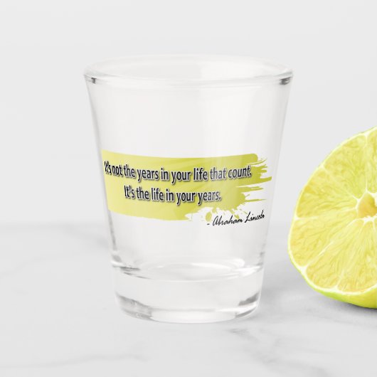 Verre A Shot Lincoln (Devant)