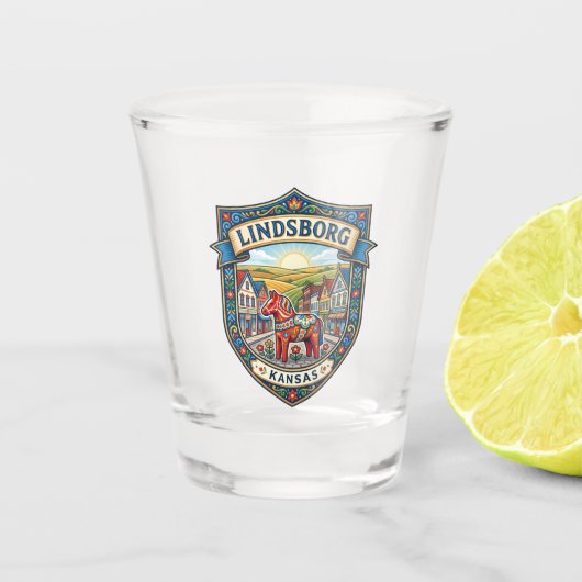 Verre A Shot Lindsborg Kansas (Devant)
