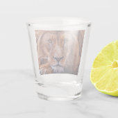 Verre A Shot Lion africain (Dos)