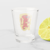 Verre A Shot Lion écossais (Dos)