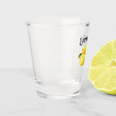 Verre A Shot Liqueur italien Limoncello (Gauche)