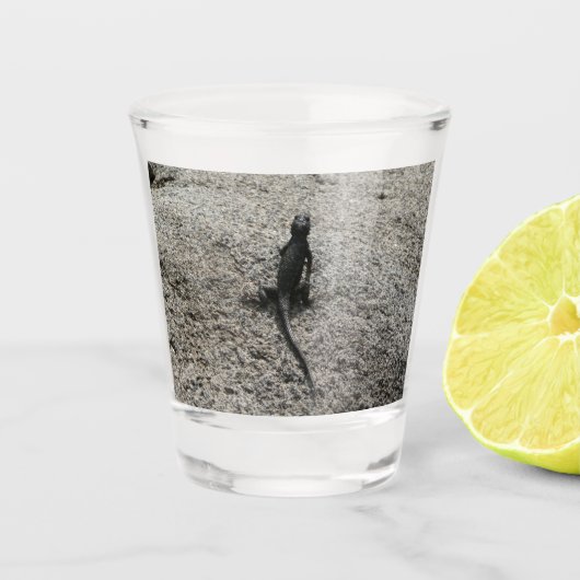 Verre A Shot Lizard noir (Devant)