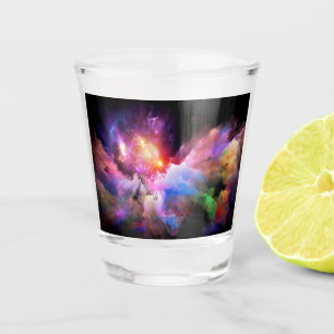 Verre A Shot L'oeuvre Cloud de SlipperyJoe abstraite surre vibr