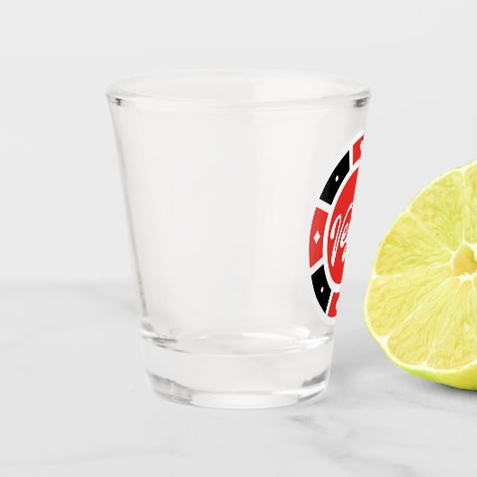 Verre A Shot Logo 360 Chip Throwback (Gauche)