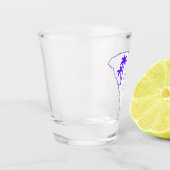 Verre A Shot Logo CSCMC violet (Gauche)