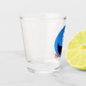 Verre A Shot Logo de Custom Company (Gauche)
