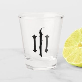 Verre A Shot Logo de la griffe PJP - Produits dérivés de Pierce