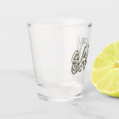 Verre A Shot Logo Salé AF (Gauche)