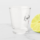 Verre A Shot London Heart Flag, Angleterre (Gauche)