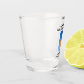 Verre A Shot Londres Angleterre Big Ben Anniversaire Fête Voyag (Gauche)