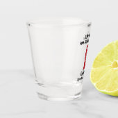 Verre A Shot Londres Angleterre Red Phone Booth Anniversaire Vo (Gauche)