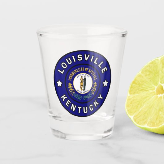 Verre A Shot Louisville Kentucky (Devant)