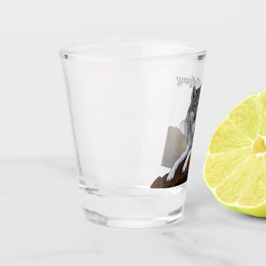 Verre A Shot Loup (Gauche)